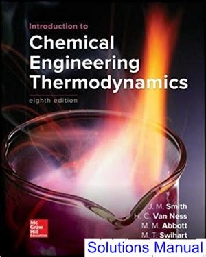 Introduction To Chemical Engineering Thermodynamics Solutions Doc