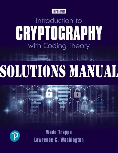 Introduction To Cryptography With Coding Theory Solution Manual Reader