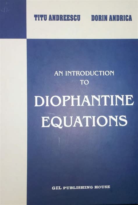 Introduction To Diophantine Equations Doc