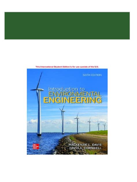 Introduction To Environmental Engineering Davis Pdf Download Reader