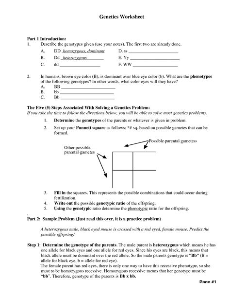 Introduction To Genetics Answer Epub