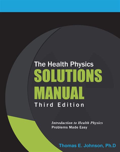 Introduction To Health Physics Solution Manual Ebook Reader