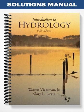 Introduction To Hydrology 5th Edition Solution Manual Kindle Editon