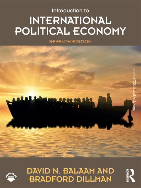 Introduction To International Political Economy Balaam Dillman Pdf Kindle Editon