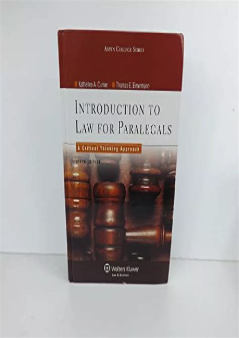 Introduction To Law For Paralegals 5th Edition Free Pdf Epub