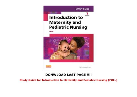 Introduction To Maternity Pediatric Nursing Answer Key Kindle Editon