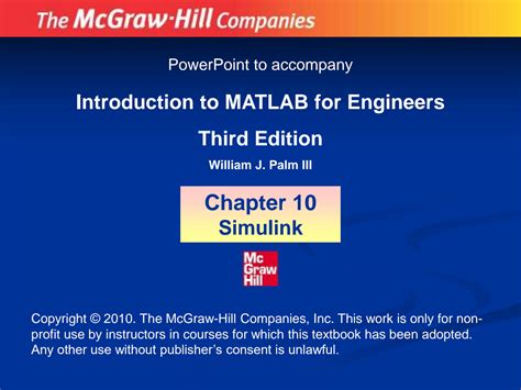 Introduction To Matlab For Engineers Third Solution Reader