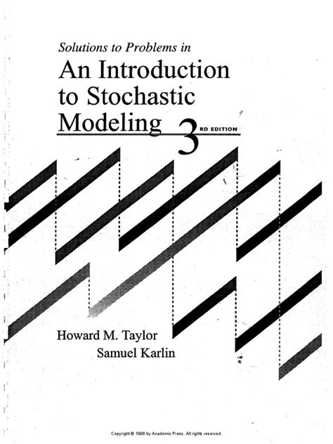 Introduction To Stochastic Modeling Solutions Doc