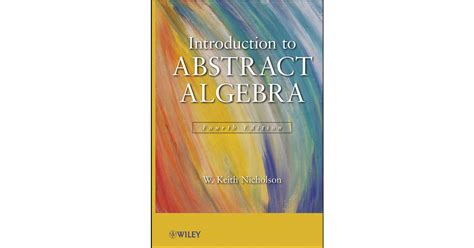 Introduction to Abstract Algebra 4th Edition PDF