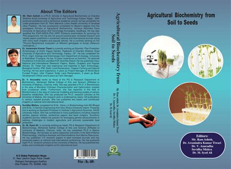 Introduction to Agricultural Biochemistry 1st Edition Doc