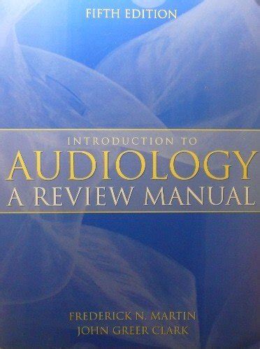 Introduction to Audiology A Review Manual Epub