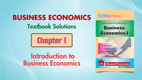 Introduction to Business Economics 1st Edition PDF