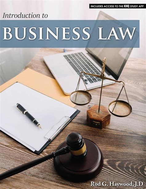 Introduction to Business Law Epub