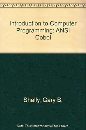 Introduction to Computer Programming ANSI Cobol Reader