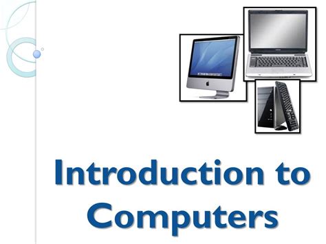 Introduction to Computers PDF