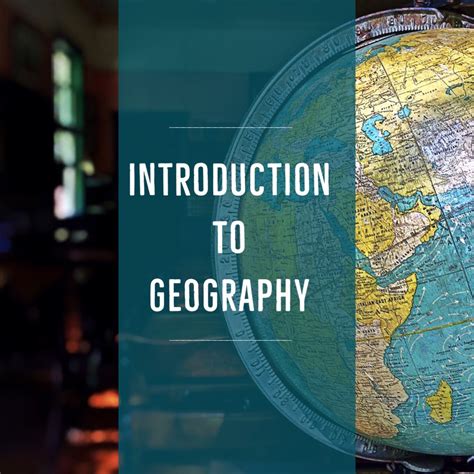 Introduction to Geography Kindle Editon