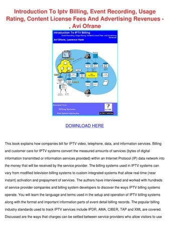 Introduction to IPTV Billing Doc