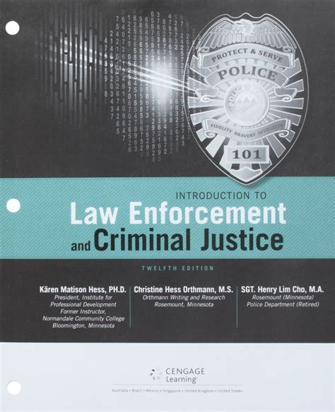 Introduction to Law Enforcement and Criminal Justice MindTap Course List Kindle Editon