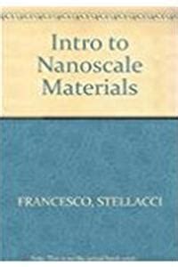 Introduction to Nanoscale Materials CRC Handbook Series in Nutrition and Food PDF