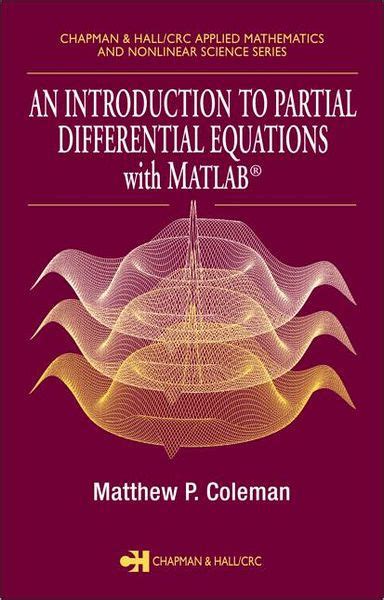 Introduction to Partial Differential Equations with MATLAB Reader