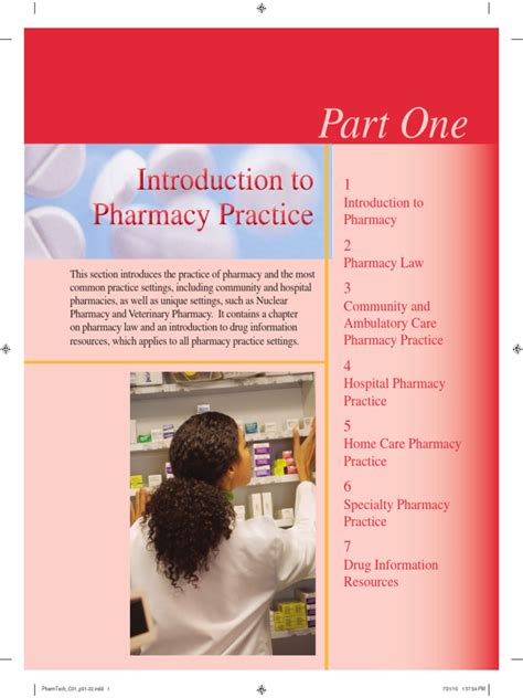 Introduction to Pharmacy Practice for Technicians Doc