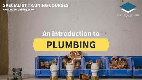 Introduction to Plumbing Course Singapore