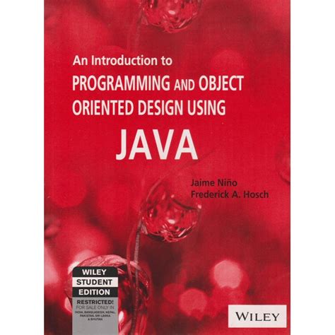 Introduction to Programming and Object-Oriented Design Using Java 3rd Edition Kindle Editon