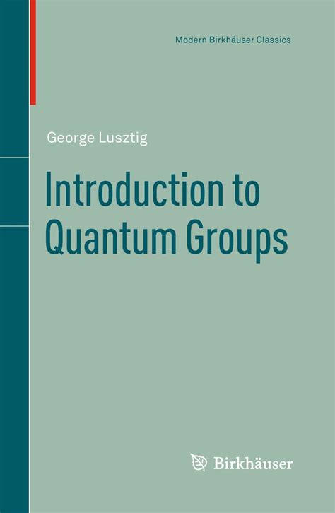 Introduction to Quantum Groups Epub