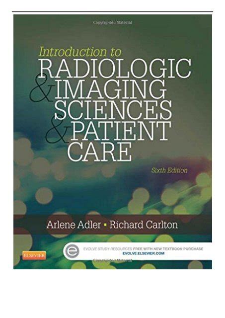 Introduction to Radiologic and Imaging Sciences and Patient Care 6e Epub