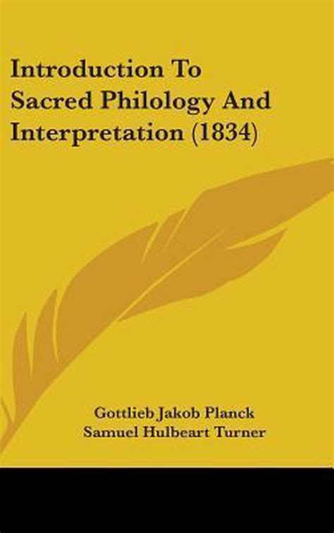 Introduction to Sacred Philology and Interpretation Reader