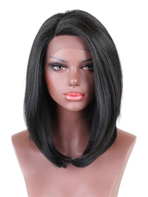 Introduction to Side Bang Lace Front Synthetic Wigs