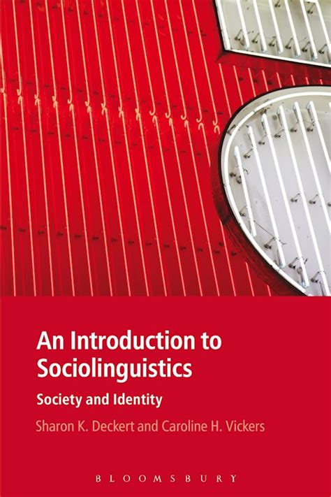 Introduction to Sociolinguistics Society and Identity Epub