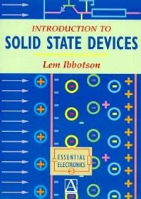 Introduction to Solid State Devices Epub