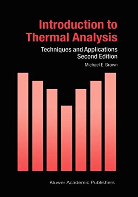 Introduction to Thermal Analysis Techniques and Applications 2nd Edition Kindle Editon