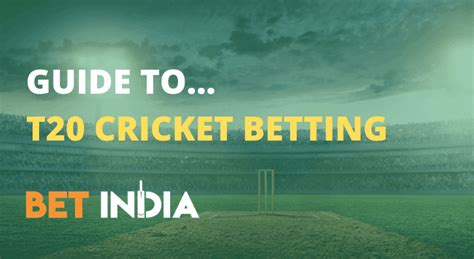 Introduction to Twenty20 Betting
