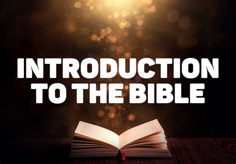 Introduction to the Bible The Nature Epub