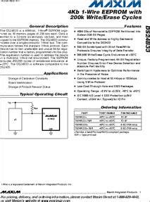 Introduction to the DS24B33+