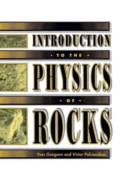 Introduction to the Physics of Rocks (Hardcover) Ebook Epub