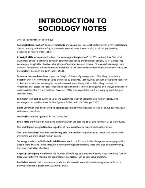 Introduction to the Study of Sociology Epub