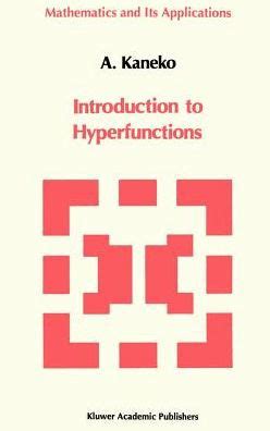 Introduction to the Theory of Hyperfunctions Epub