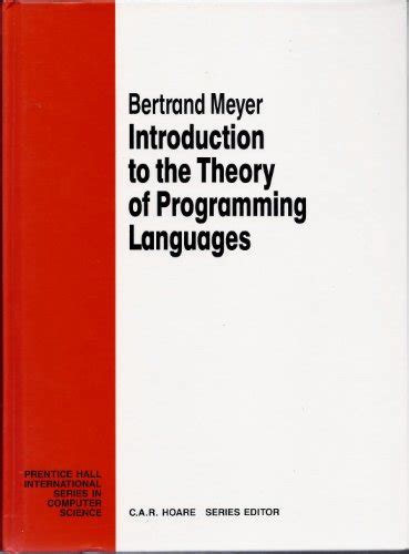 Introduction to the Theory of Programming Languages Kindle Editon