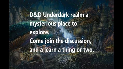 Introduction to the Underdark