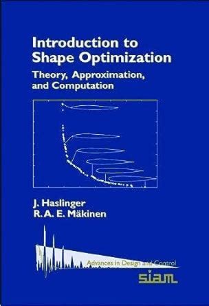 Introduction.to.Shape.Optimization.Theory.Approximation.and.Computation Ebook Doc