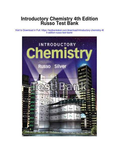 Introductory Chemistry 4th Edition Russo Answers Kindle Editon