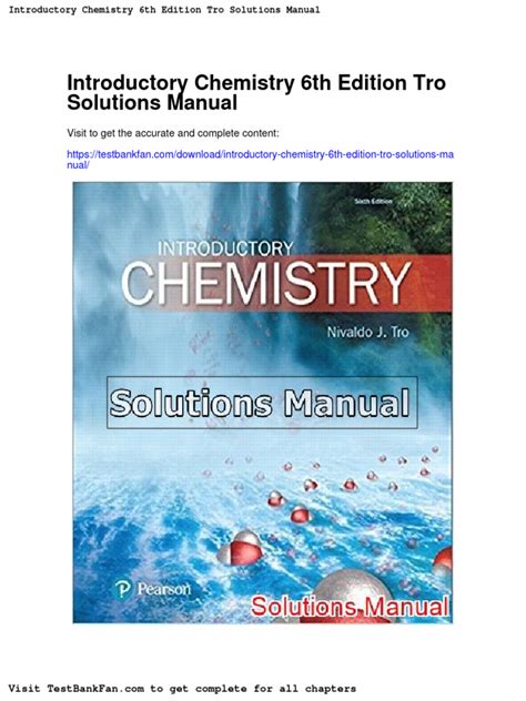 Introductory Chemistry Sixth Edition Answers Doc