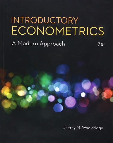 Introductory Econometrics Jeffrey Wooldridge Solutions Reader