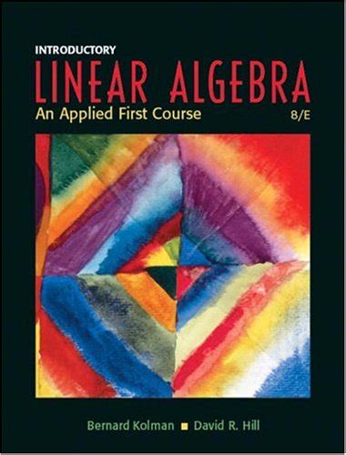 Introductory Linear Algebra Kolman Solutions 8th Edition Reader