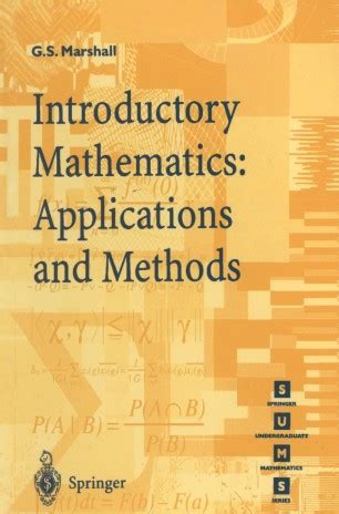 Introductory Mathematics Applications and Methods Reader