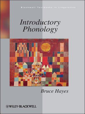 Introductory Phonology Bruce Hayes Answer Key Epub