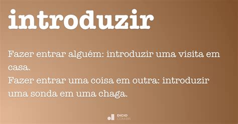 Introduzir